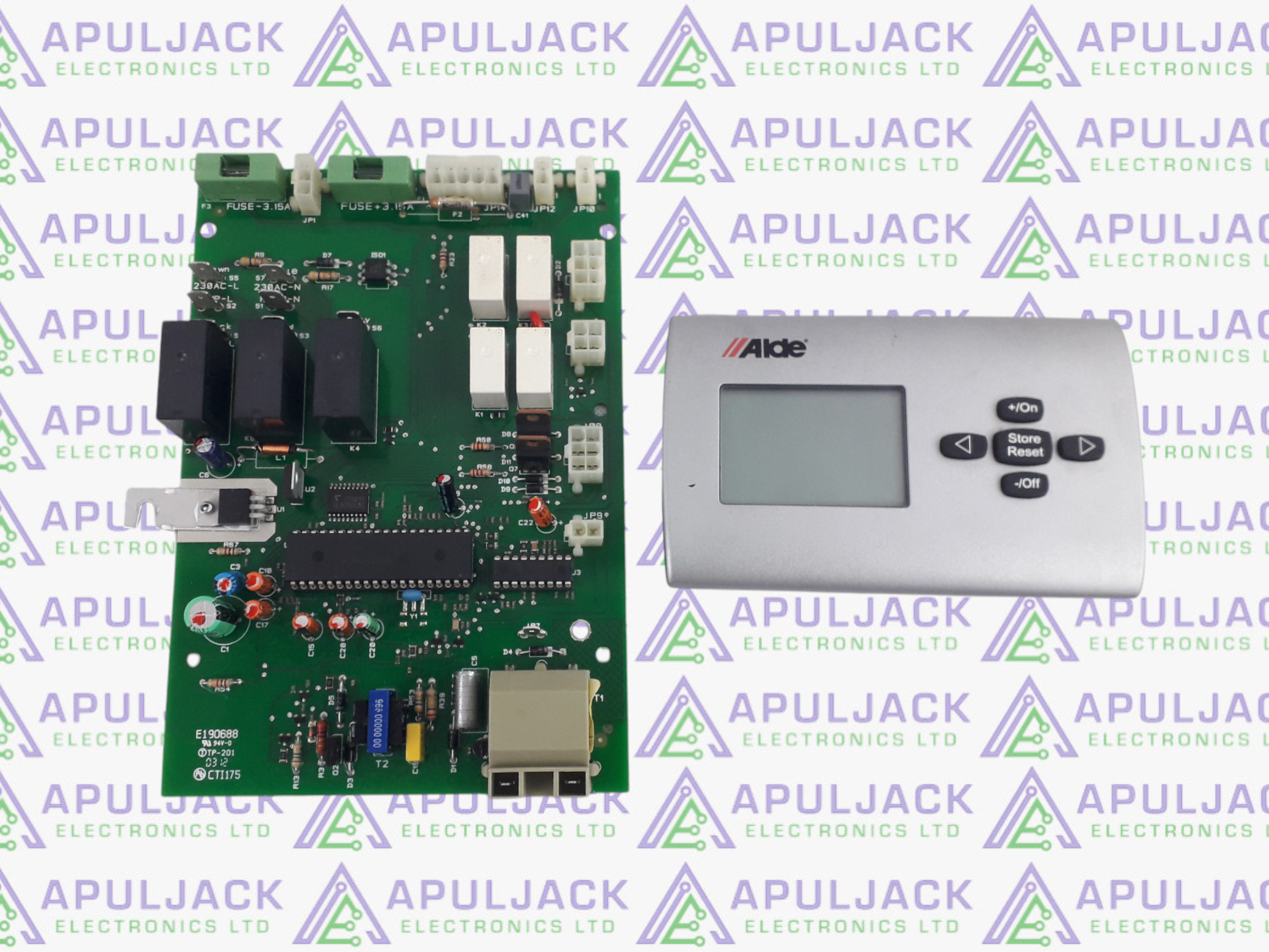 Alde 3010 Main PCB & 3010/213 Control Panel Pair