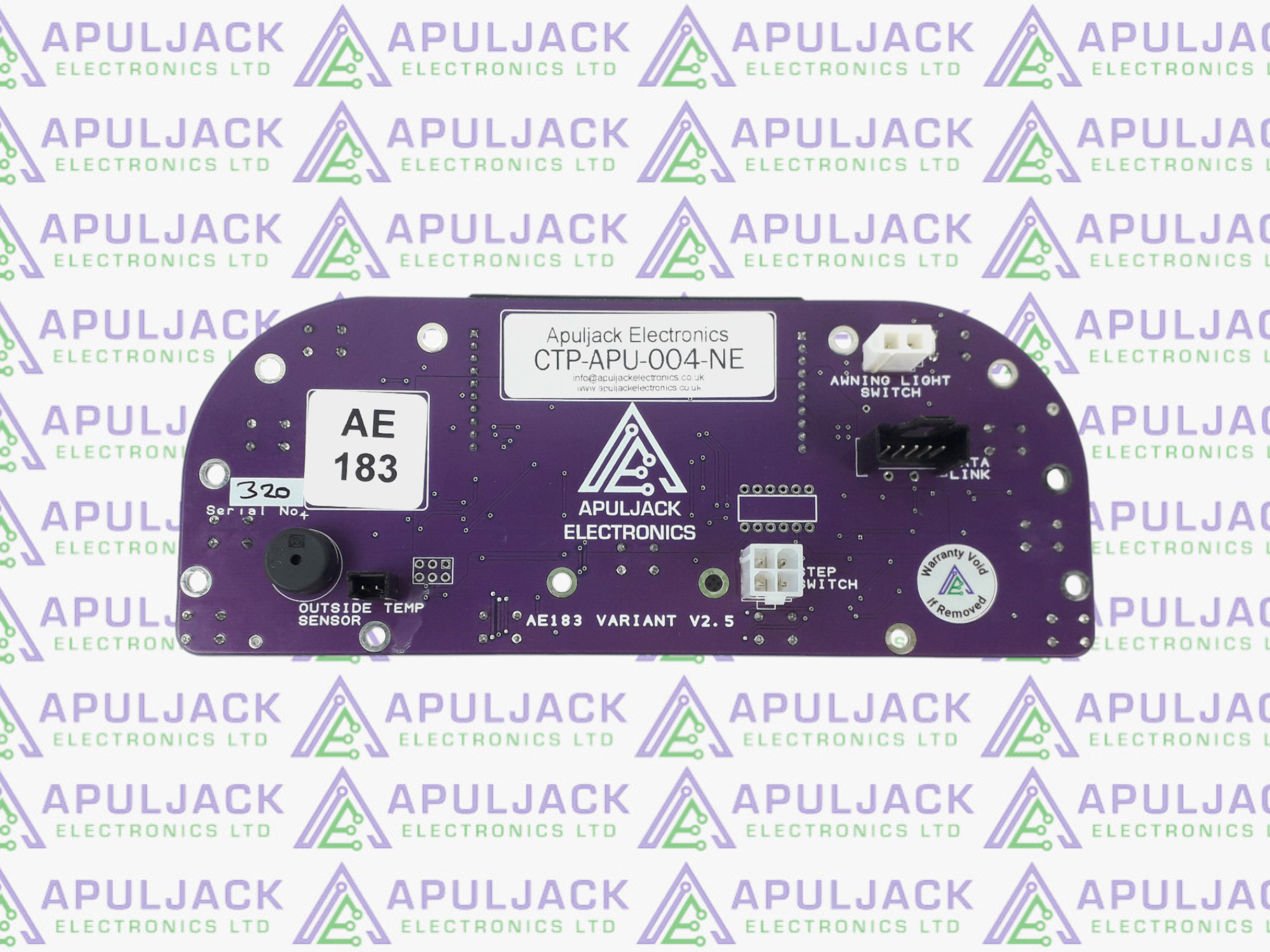 Apuljack AE183 Control Panel PCB