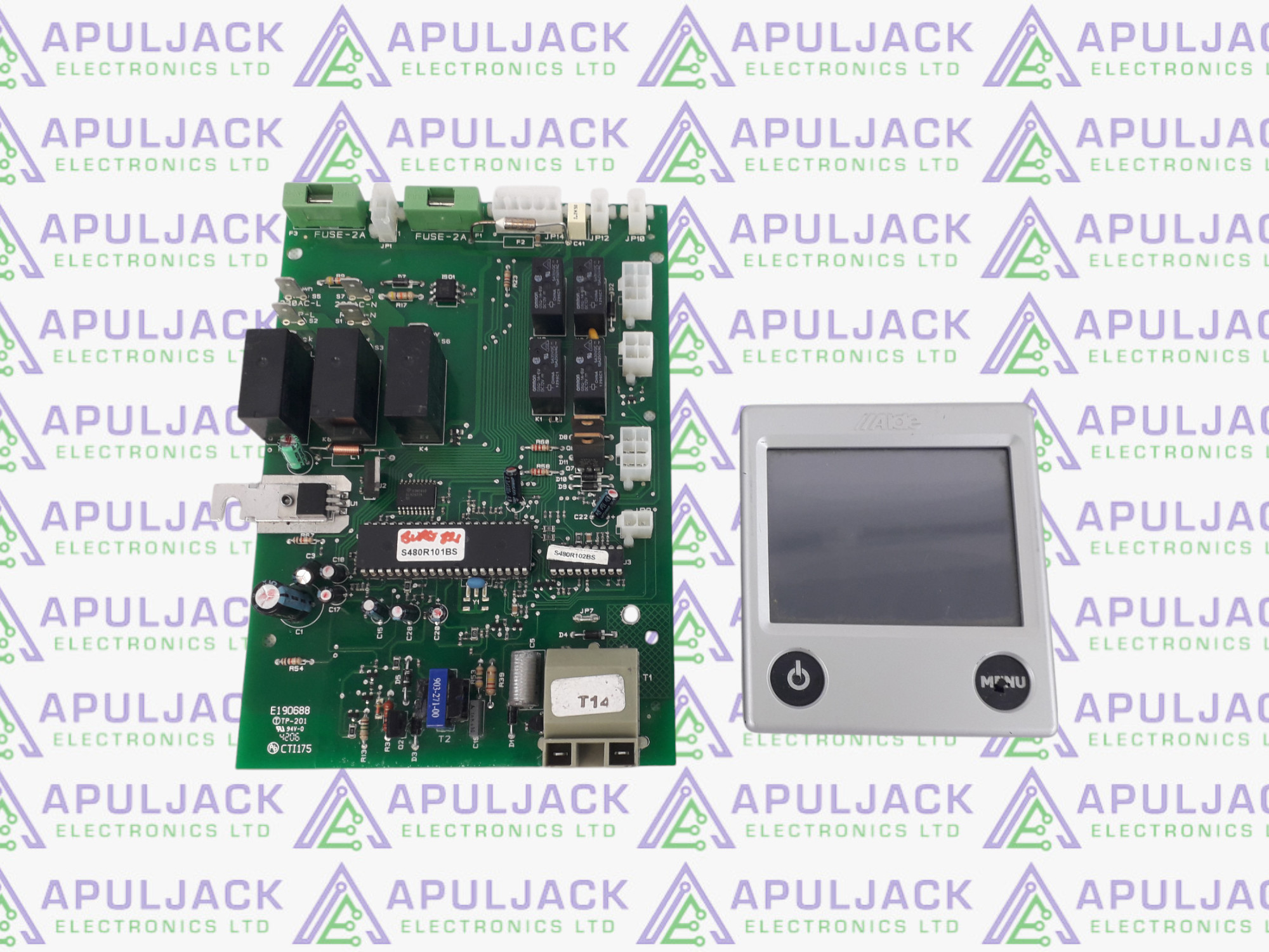 Alde 3010 Main PCB & 3010/213 Control Panel Pair