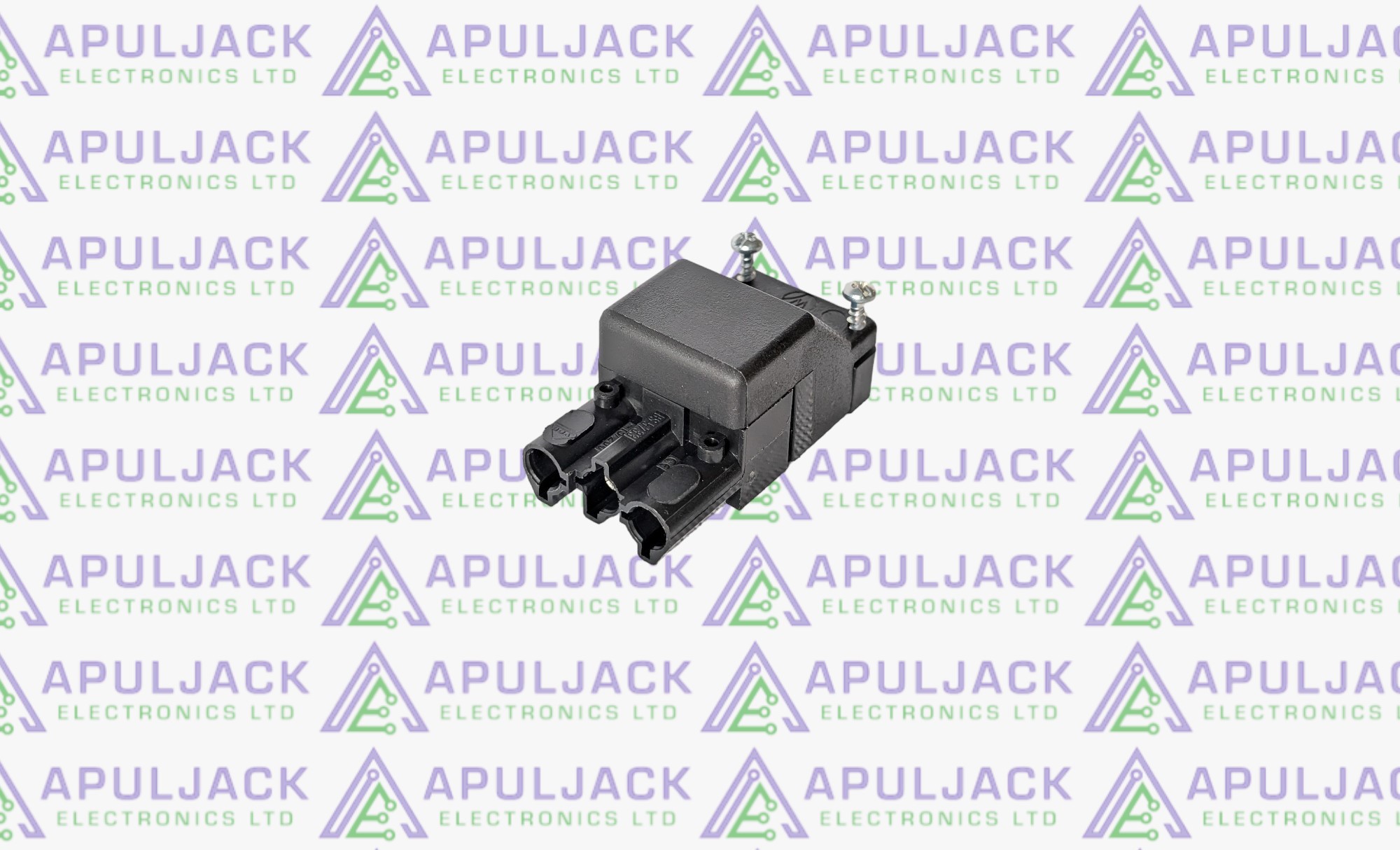Mains Inlet Connector - Cable End. 3 Pole - 6 Screw