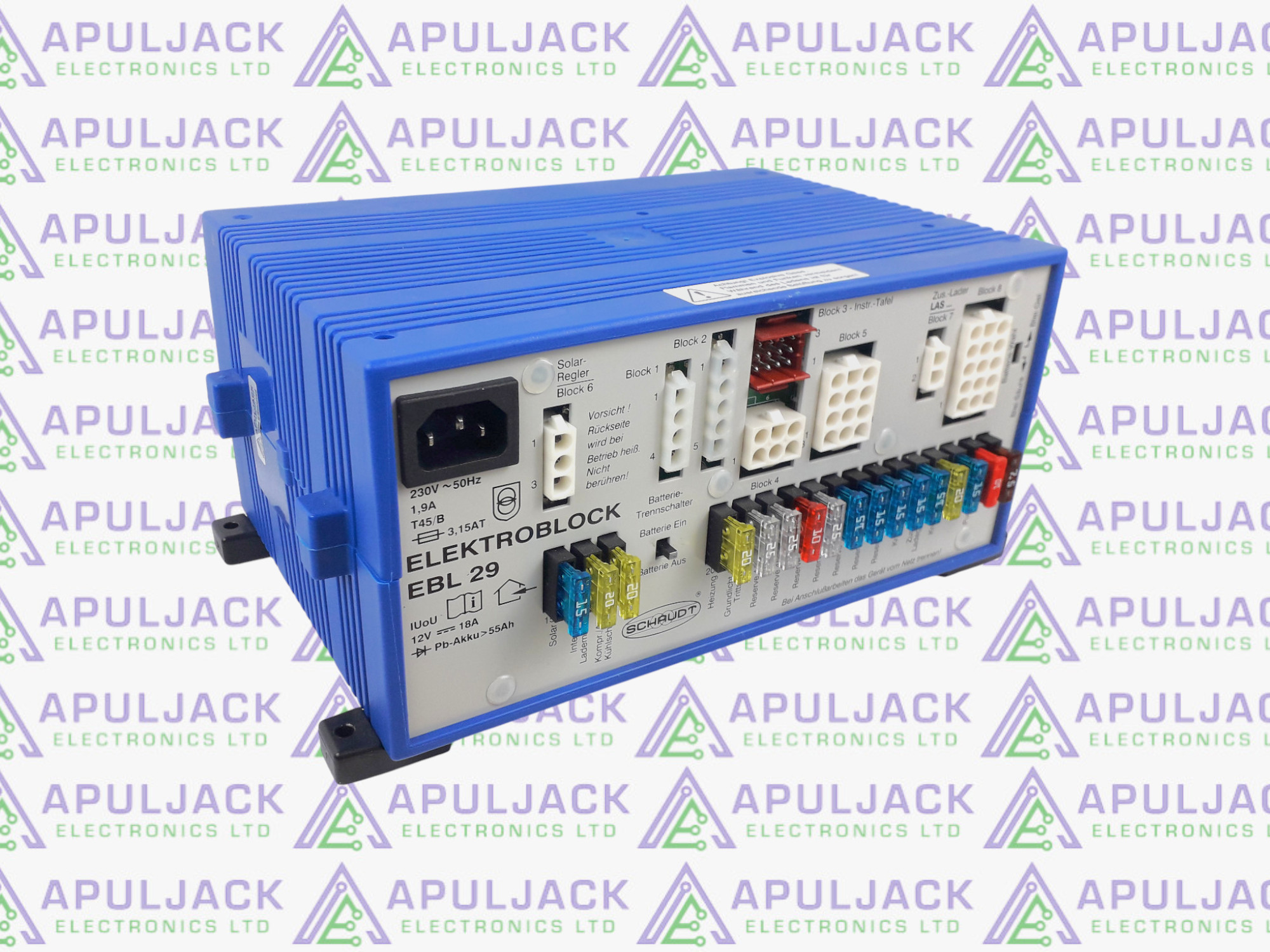 Schaudt/Lippert EBL29 Fuseboard with Integrated Charger