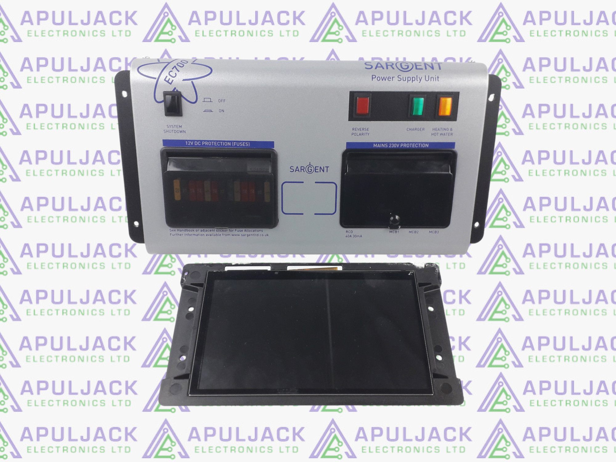 Sargent EC700 PSU Unit and EC700 Control Panel