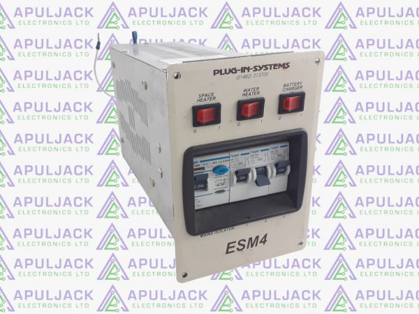 Plug In Systems ESM4 Fuseboard with Integrated Charger