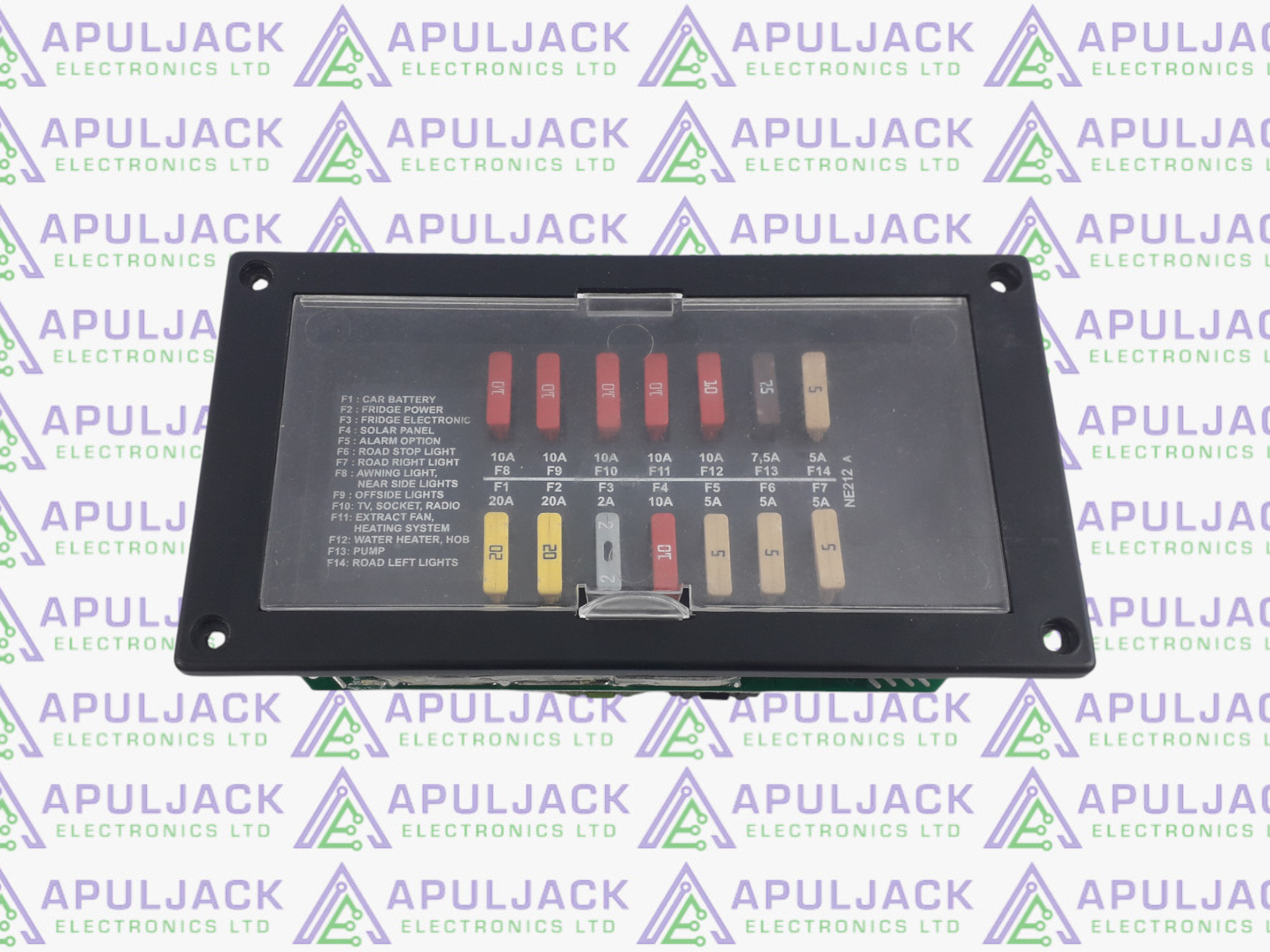 Nordelettronica NE212A Fuseboard & NE190_L Control Panel