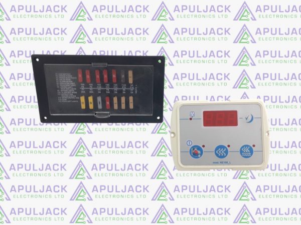 Nordelettronica NE212A Fuseboard & NE190_L Control Panel
