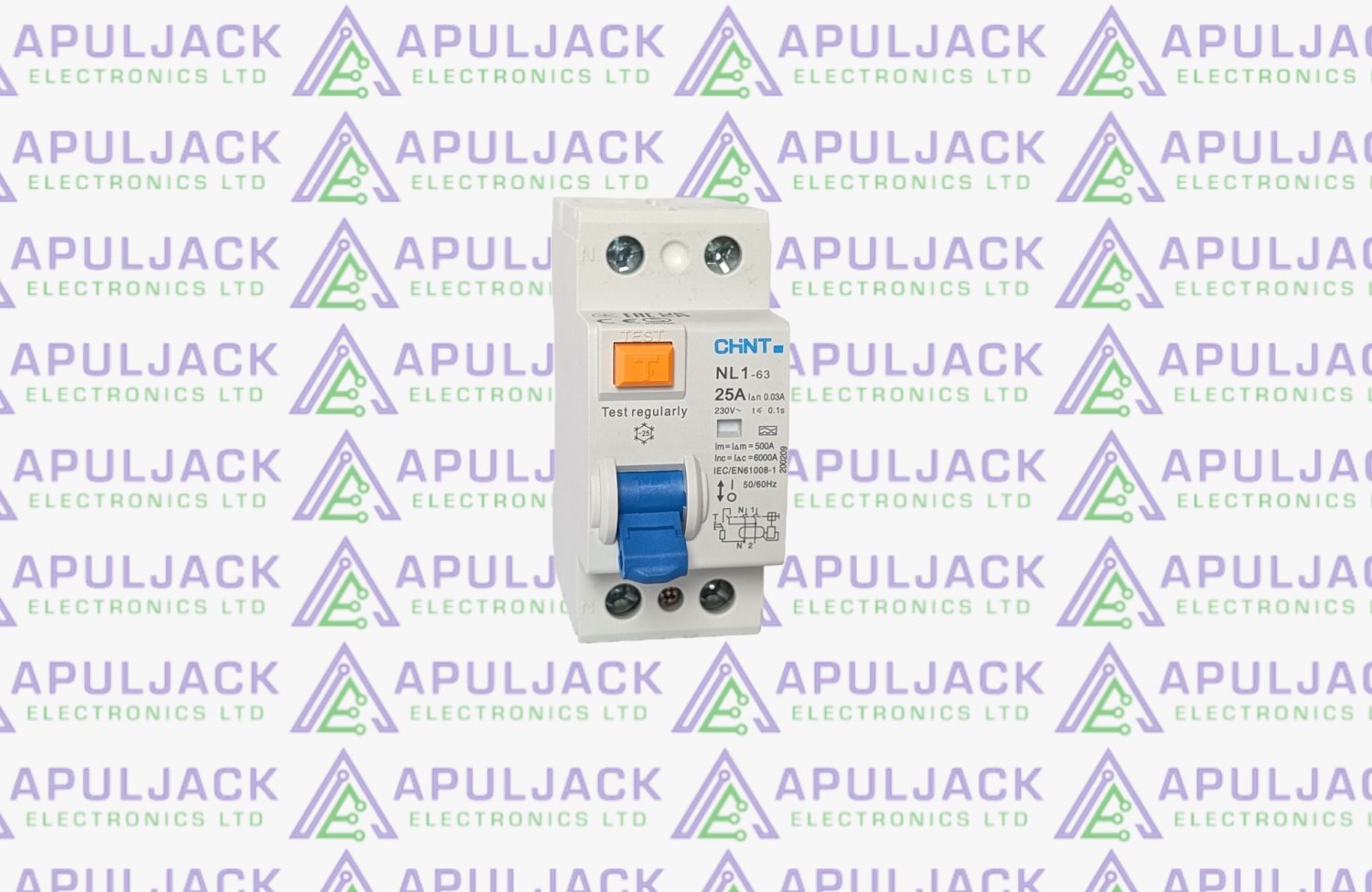 Double Pole 30mA RCD - 25A Circuit Breaker