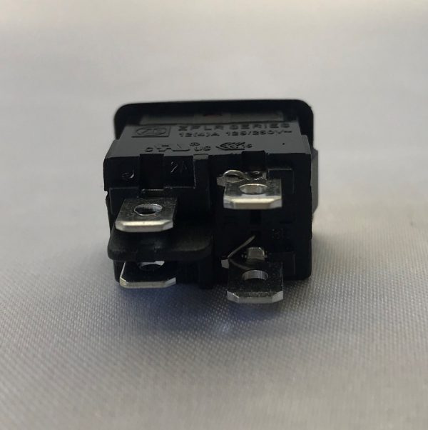 Red Illuminated On-Off Rocker Switch - Image 2