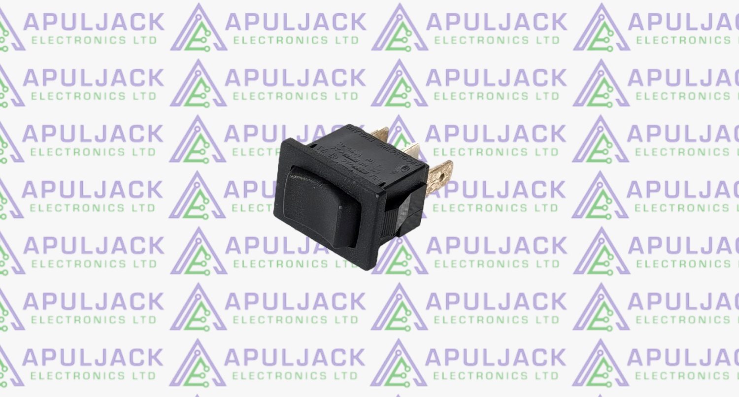 3-Position On-Off-On Rocker Switch