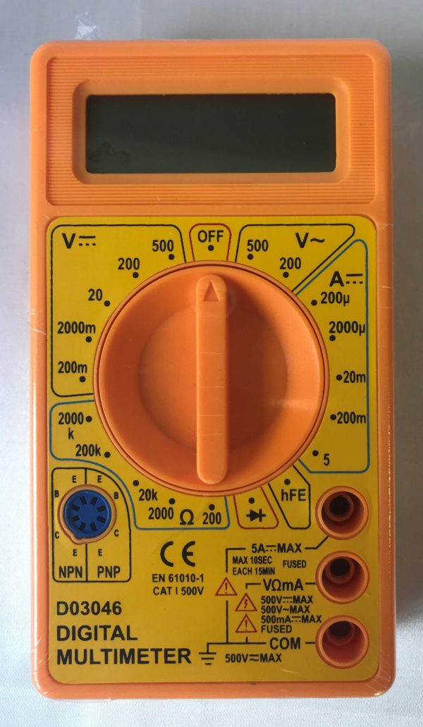 Basic Multimeter With Diode & Transistor Tester - Image 2
