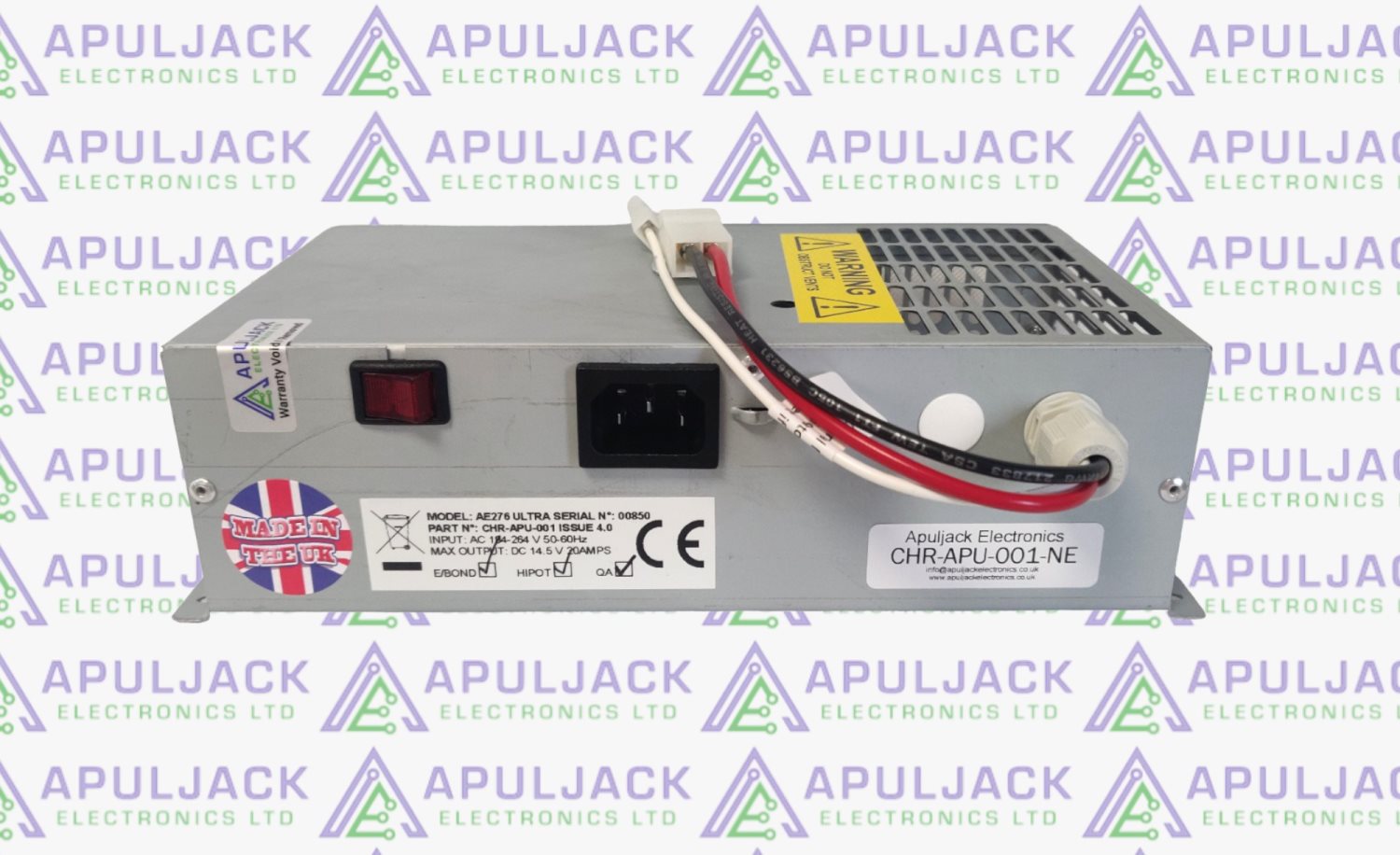 Apuljack AE276 ULTRA 6-Stage Intelligent Battery Charger