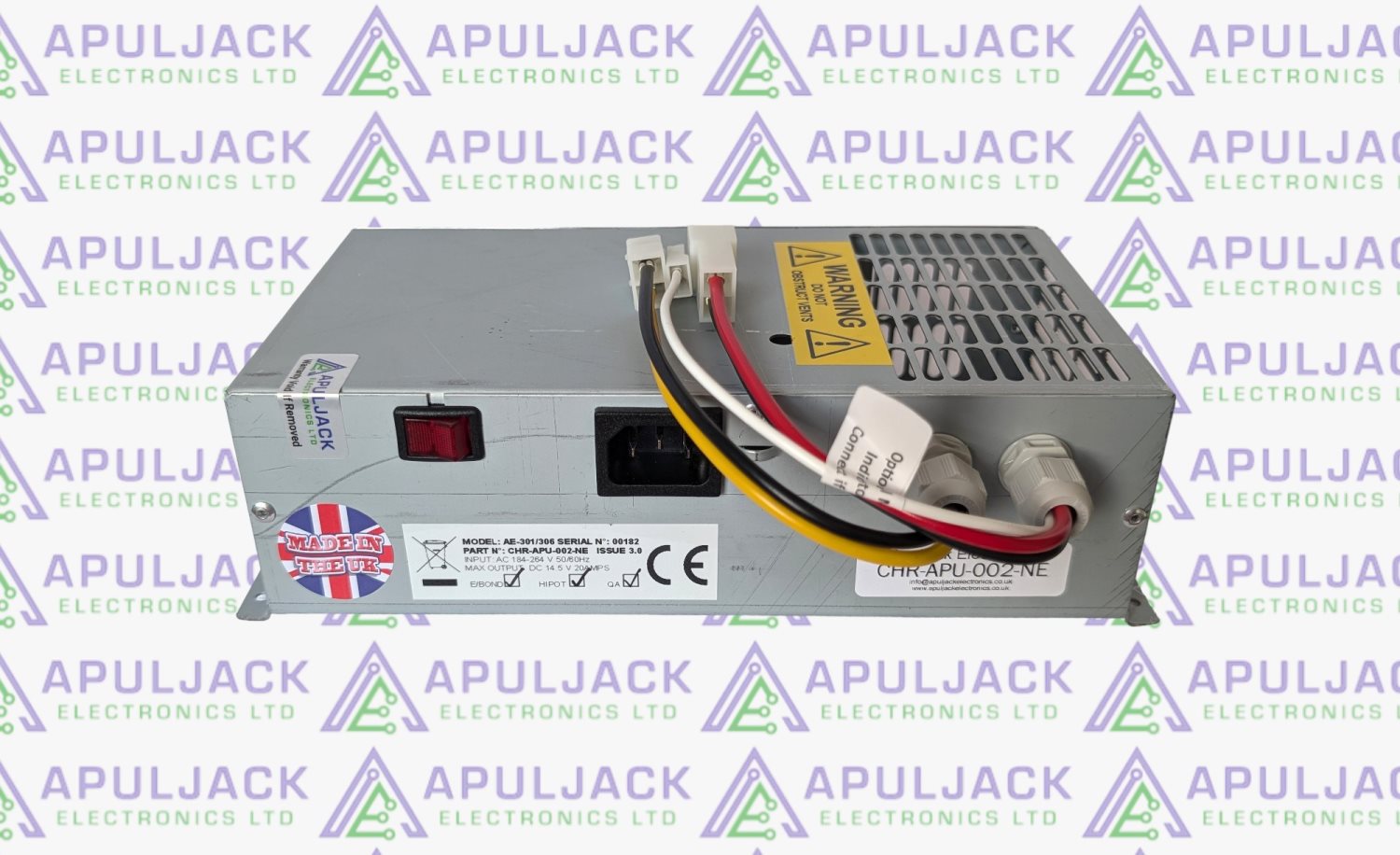 Apuljack AE301/306 ULTRA 6-Stage Intelligent Battery Charger