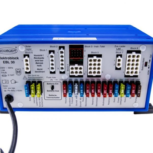 Schaudt/Lippert EBL 30 Fuseboard with Integrated Charger - Image 3