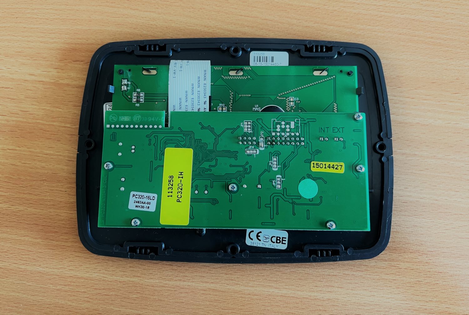 CBE PC320 Control Panel