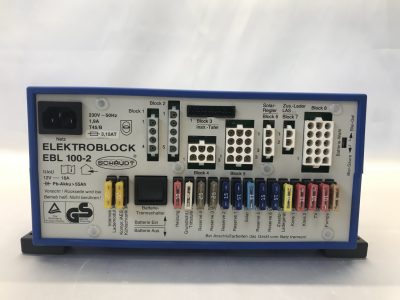 Schaudt/Lippert EBL 100 Fuseboard with Integrated Charger