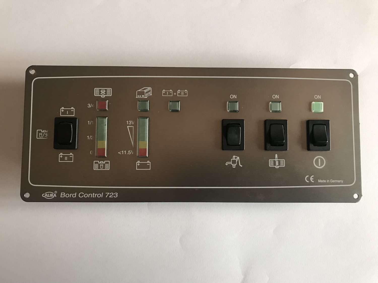 Calira BC723 Control Panel