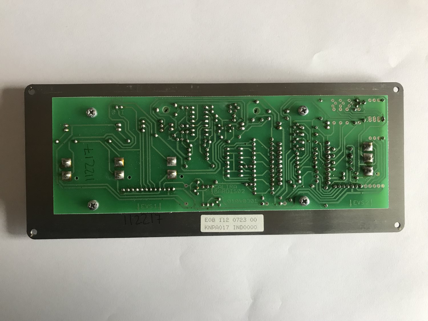 Calira BC723 Control Panel