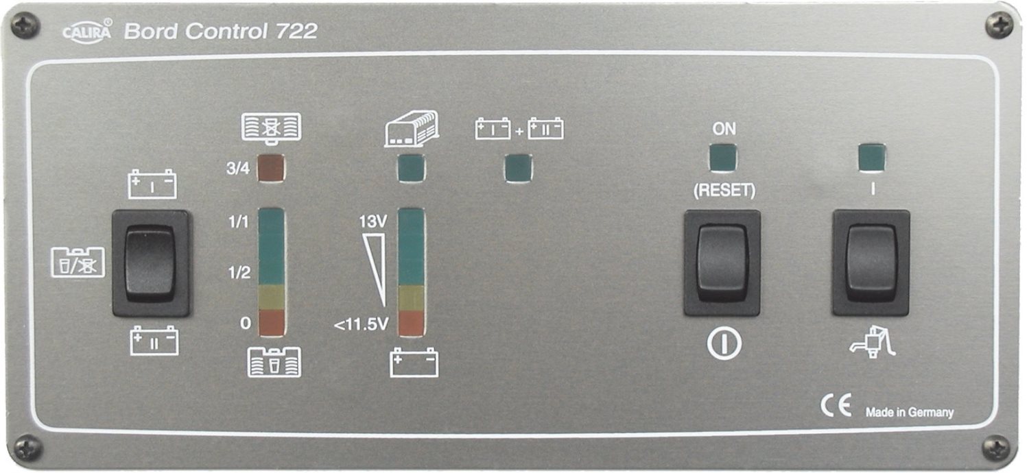 Calira BC722 Control Panel
