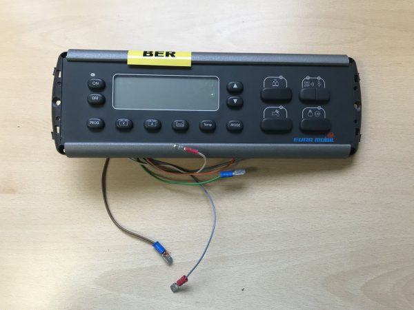 CBE Eura Mobil 38100 Control Panel