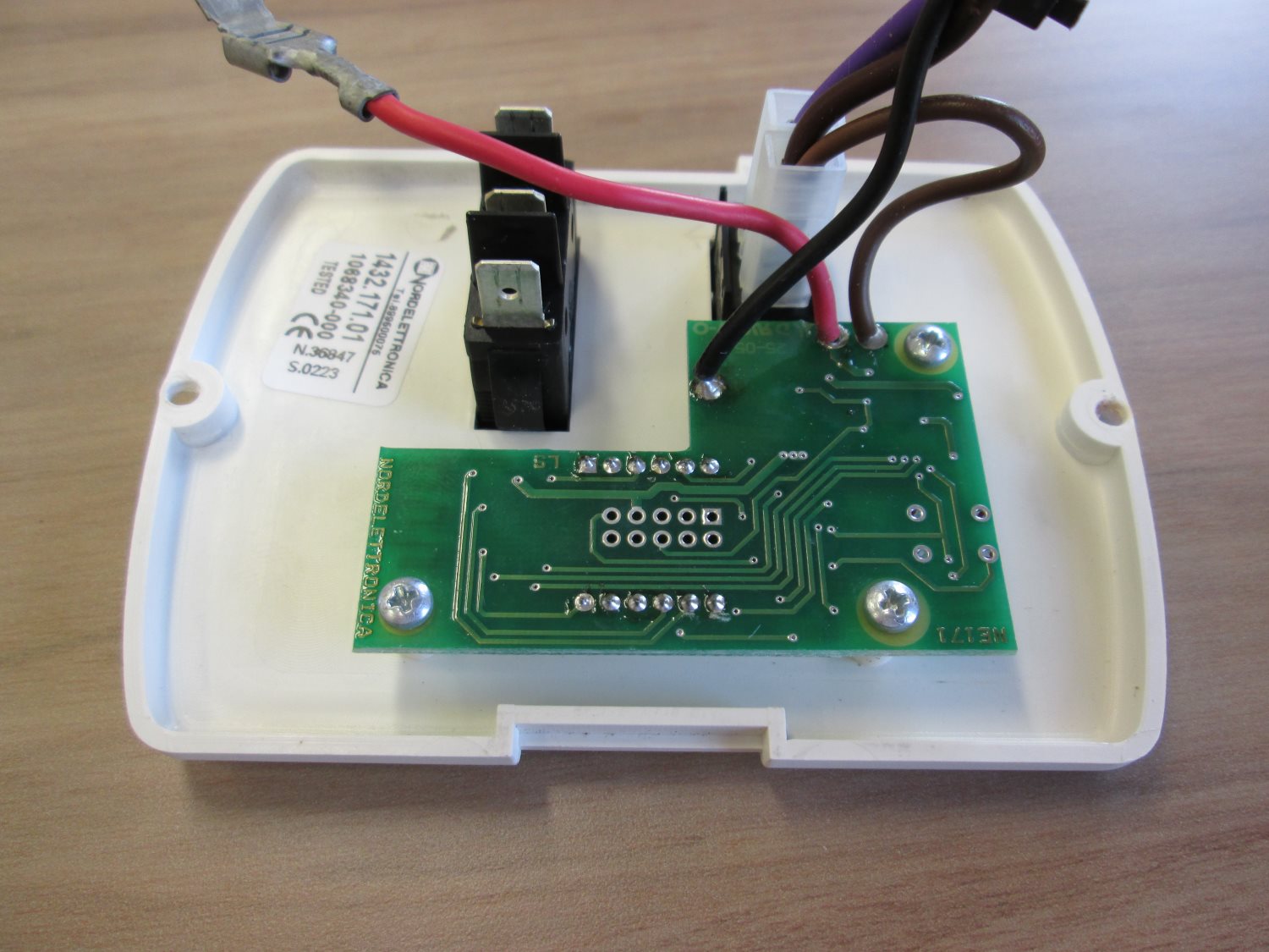 Nordelettronica NE171 Control Panel