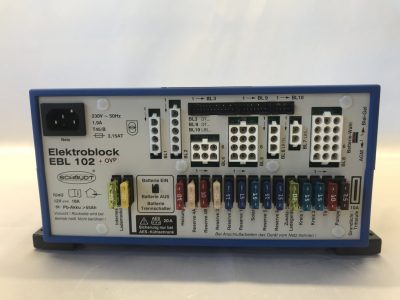 Schaudt/Lippert EBL 102 Fuseboard with Integrated Charger
