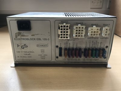 Schaudt/Lippert EBL 105 Fuseboard with Integrated Charger