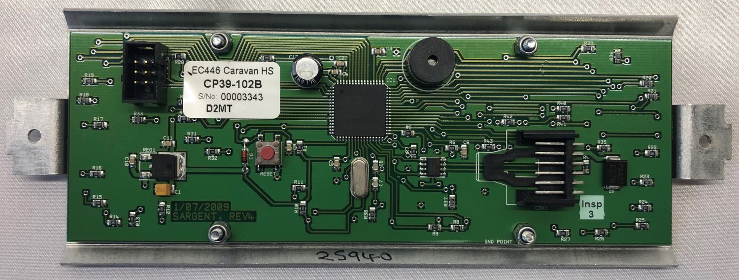 Sargent EC446 Control Panel