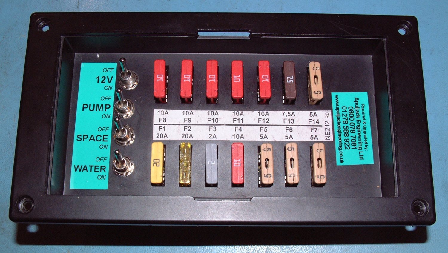 Nordelettronica NE212 Fuseboard