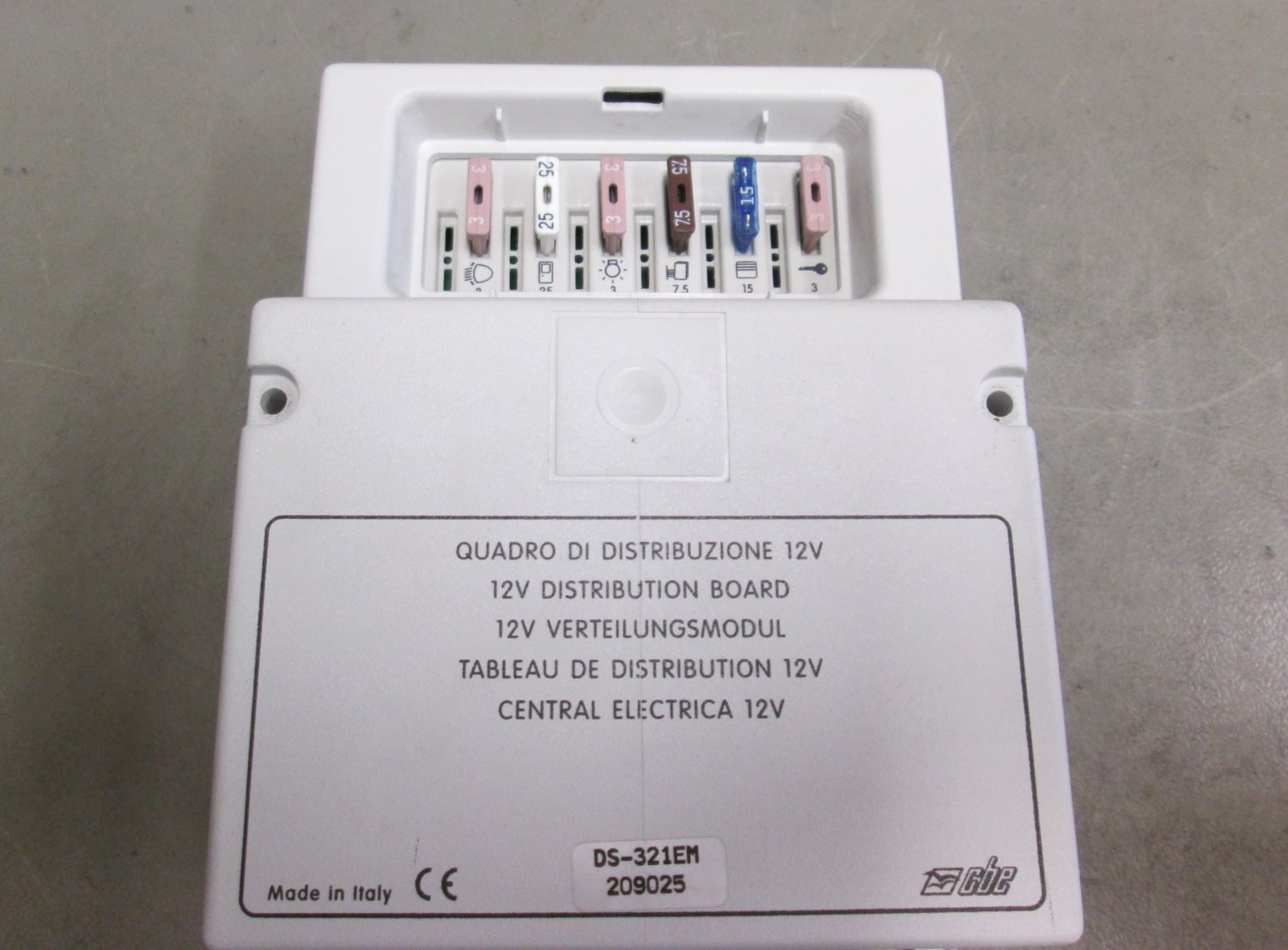 CBE DS321EM Fuseboard (209025)