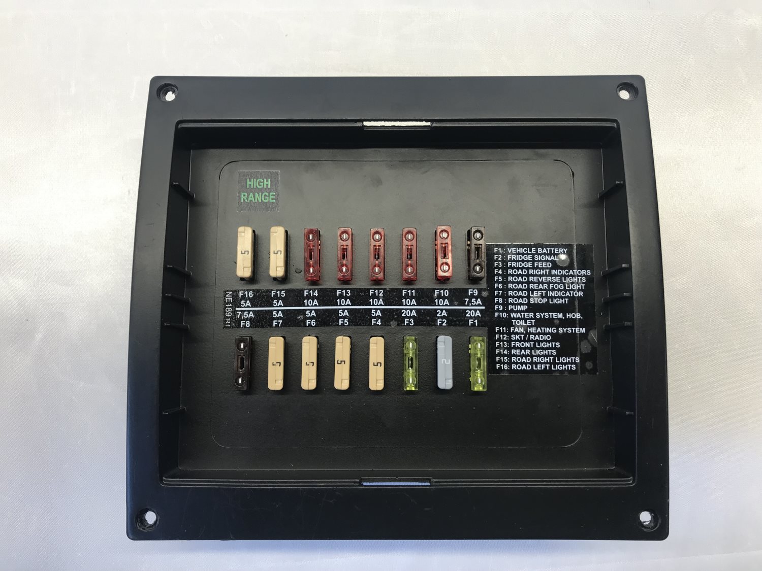 Nordelettronica NE189 Fuseboard