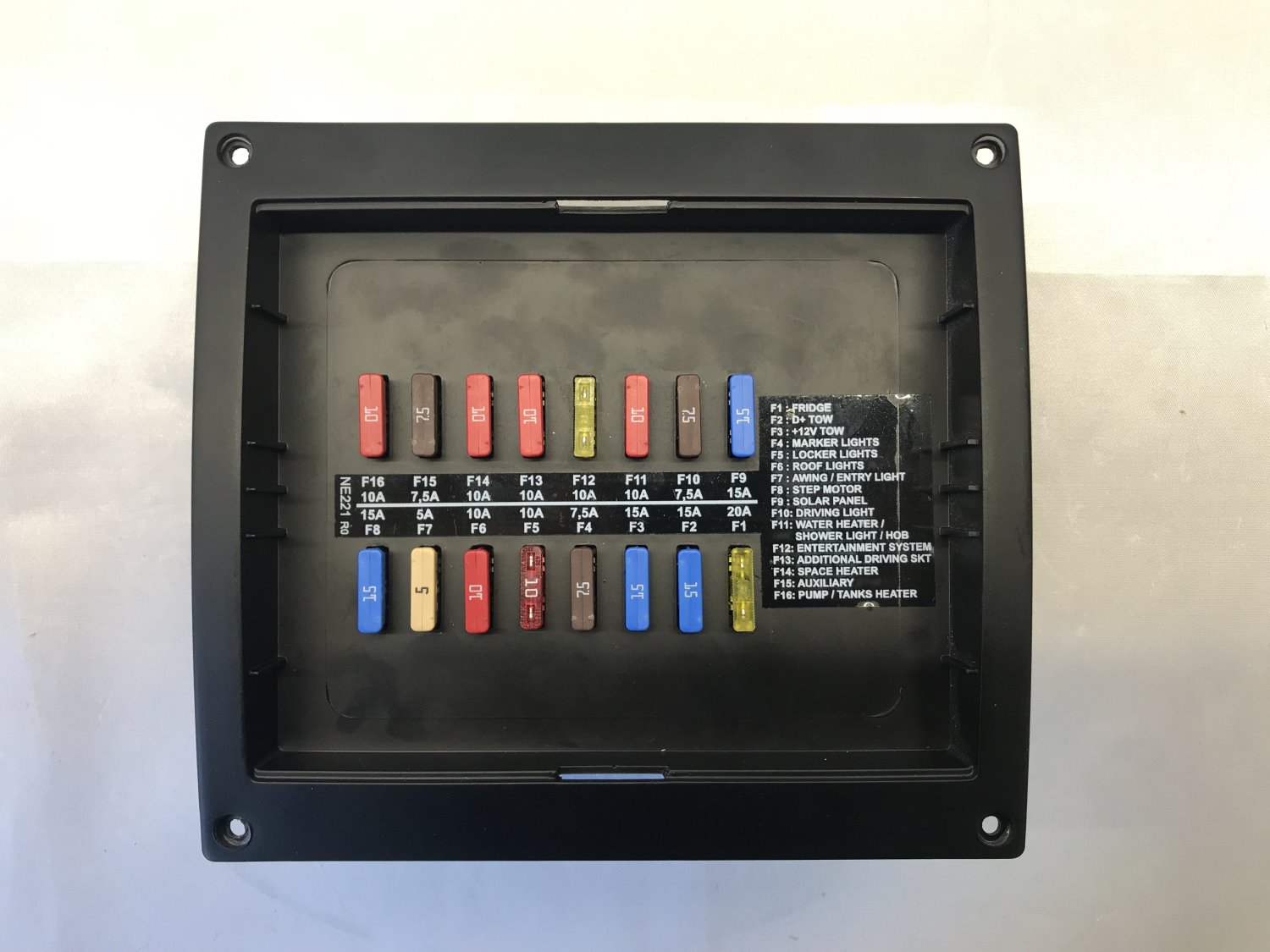Nordelettronica NE221 Fuseboard