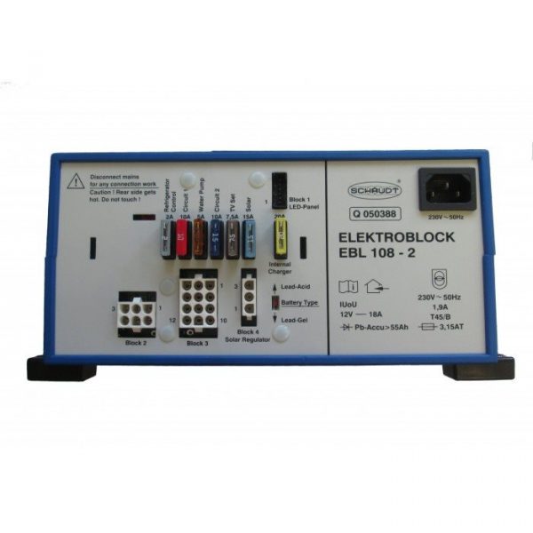 Schaudt/Lippert EBL 108 Fuseboard with Integrated Charger - Image 3