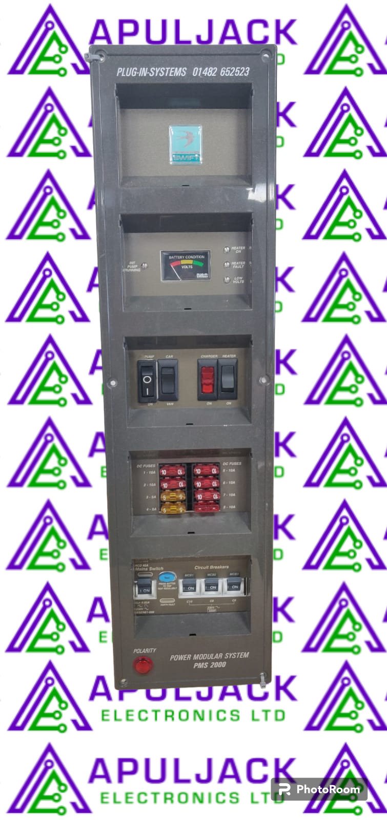 Plug In Systems PMS2000 Fuseboard with Integrated Charger