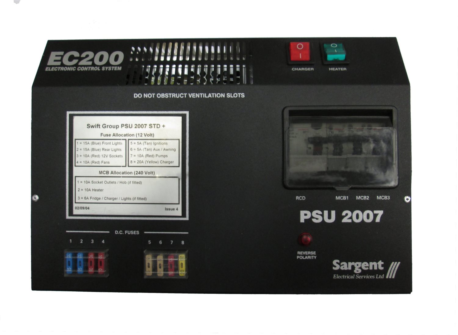Sargent EC200 / PSU2007 (2-Switch Version)