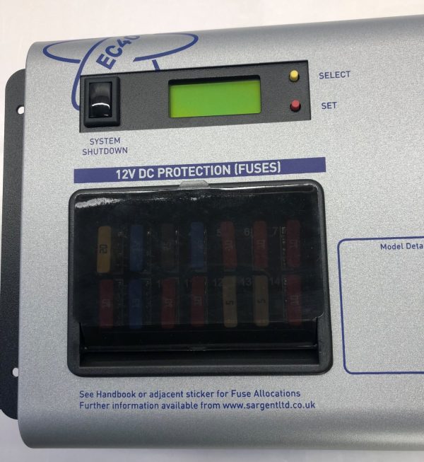 Sargent EC400 Fuseboard with Integrated Charger - Image 3