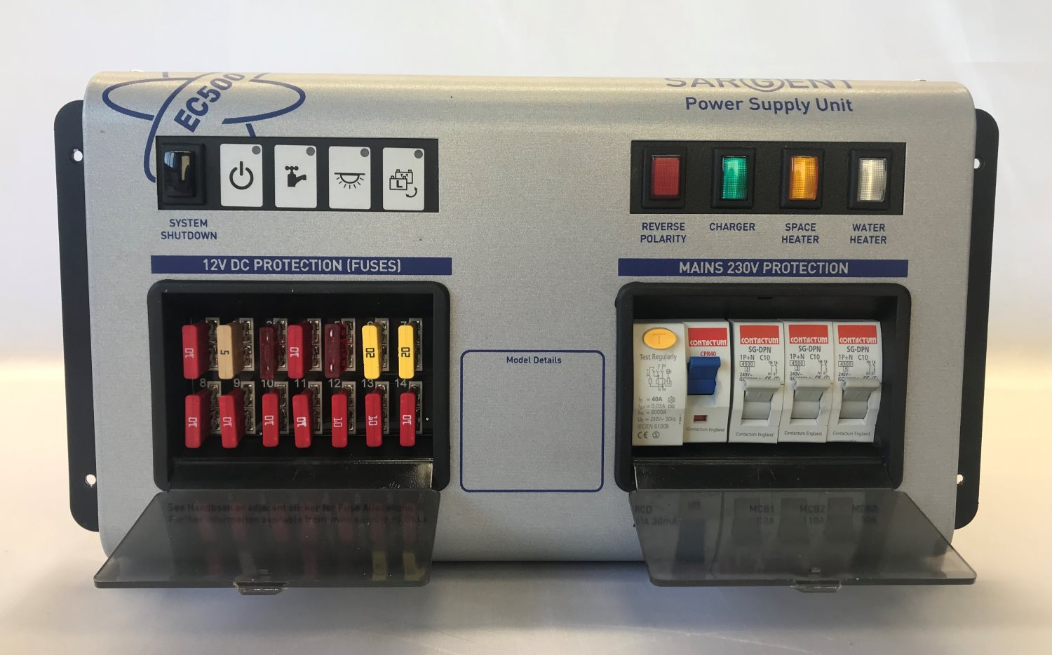Sargent EC500 Fuseboard