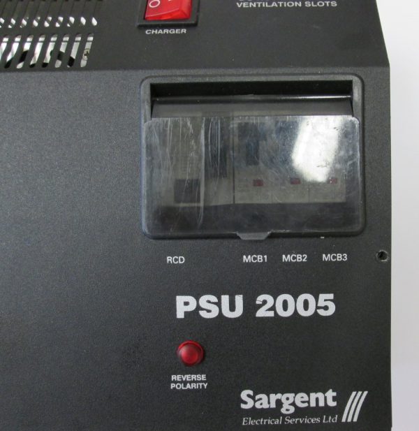 Sargent PSU2005 Fuseboard with Integrated Charger - Image 3