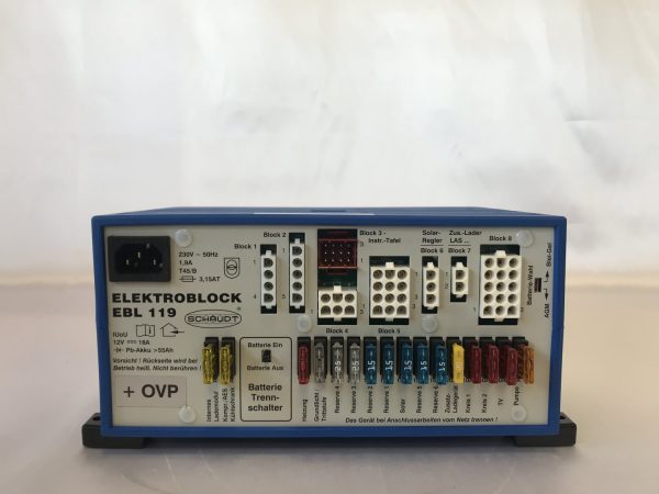 Schaudt/Lippert EBL119 Fuseboard with Integrated Charger - Image 2