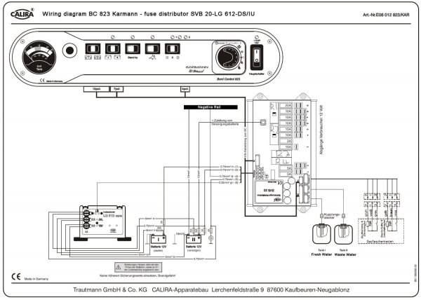Calira SVB20 Fuseboard & BC823 Control Panel - Image 4