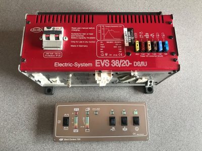 Calira EVS 38/20 Fuseboard & BC723 Control Panel