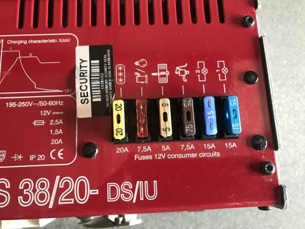 Calira EVS 38/20 Fuseboard & BC723 Control Panel - Image 6