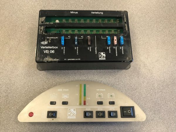 Calira VB06 Fuseboard & BC2000 Control Panel
