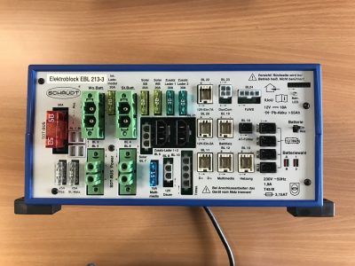 Schaudt/Lippert EBL 213 Fuseboard with Integrated Charger with SDT Bus System