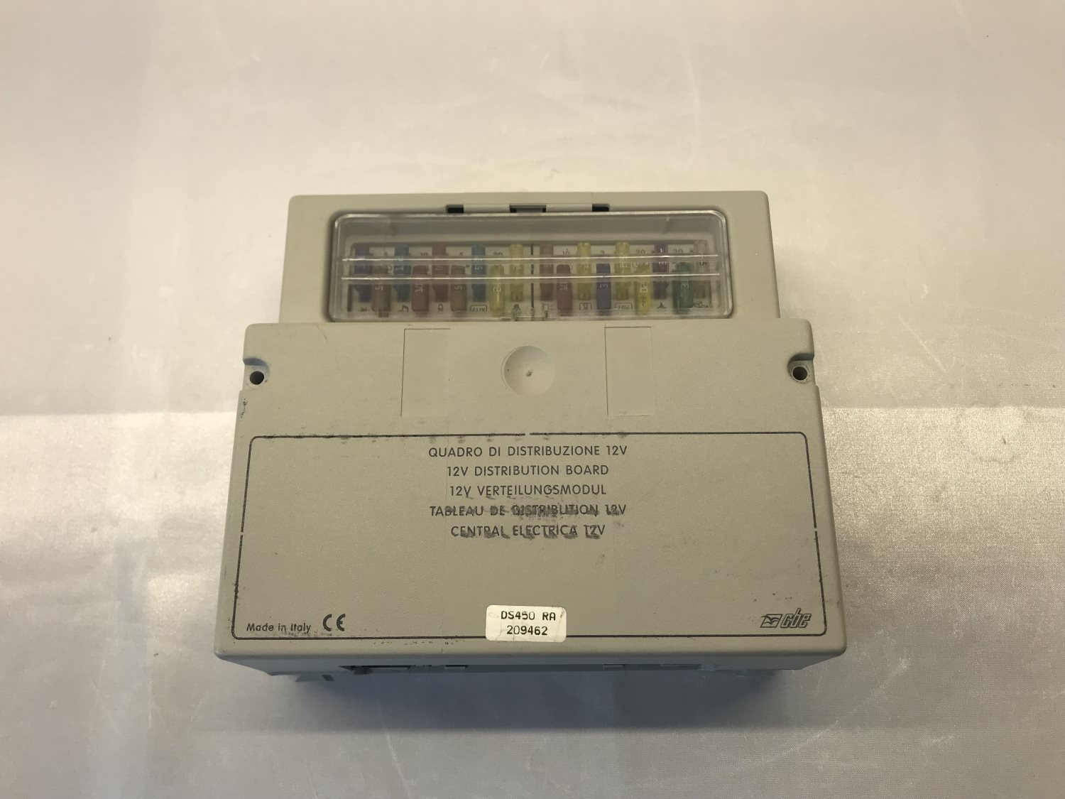 CBE DS450 Fuseboard & PC320 Control Panel
