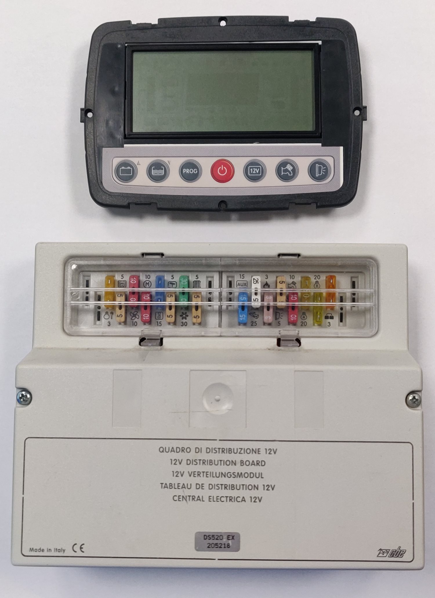 CBE DS520 Fuseboard & PC320 Control Panel