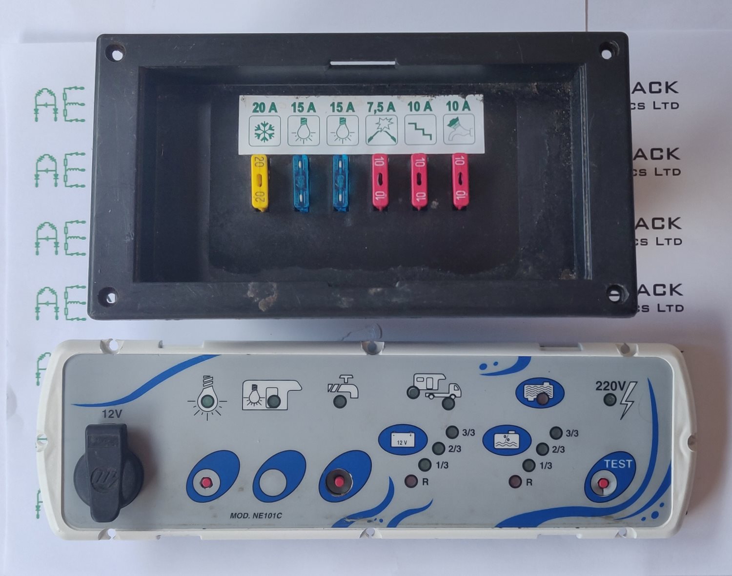 Nordelettronica NE100 Fuseboard & NE101 Control Panel