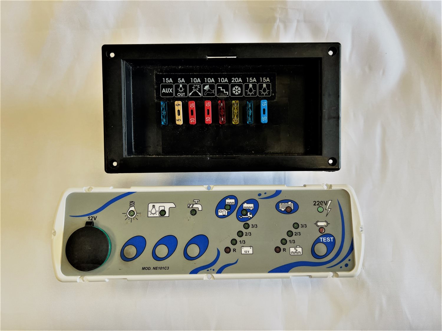 Nordelettronica NE129 Fuseboard & NE101 Control Panel