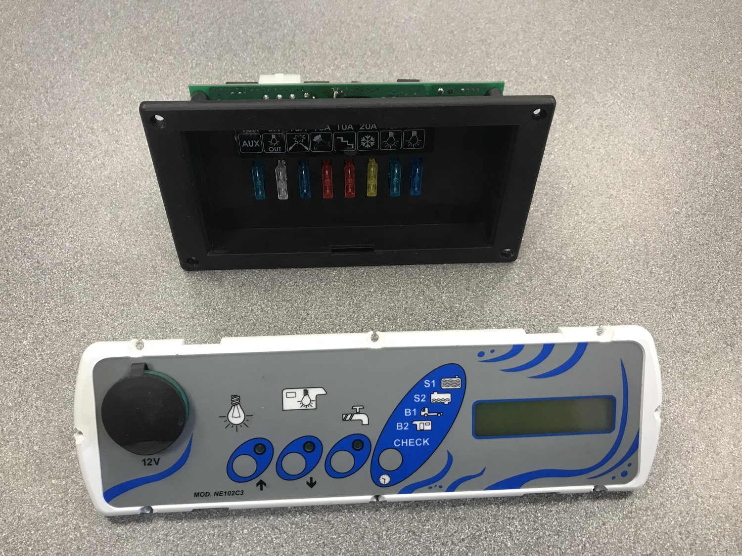 Nordelettronica NE129 Fuseboard & NE102 Control Panel
