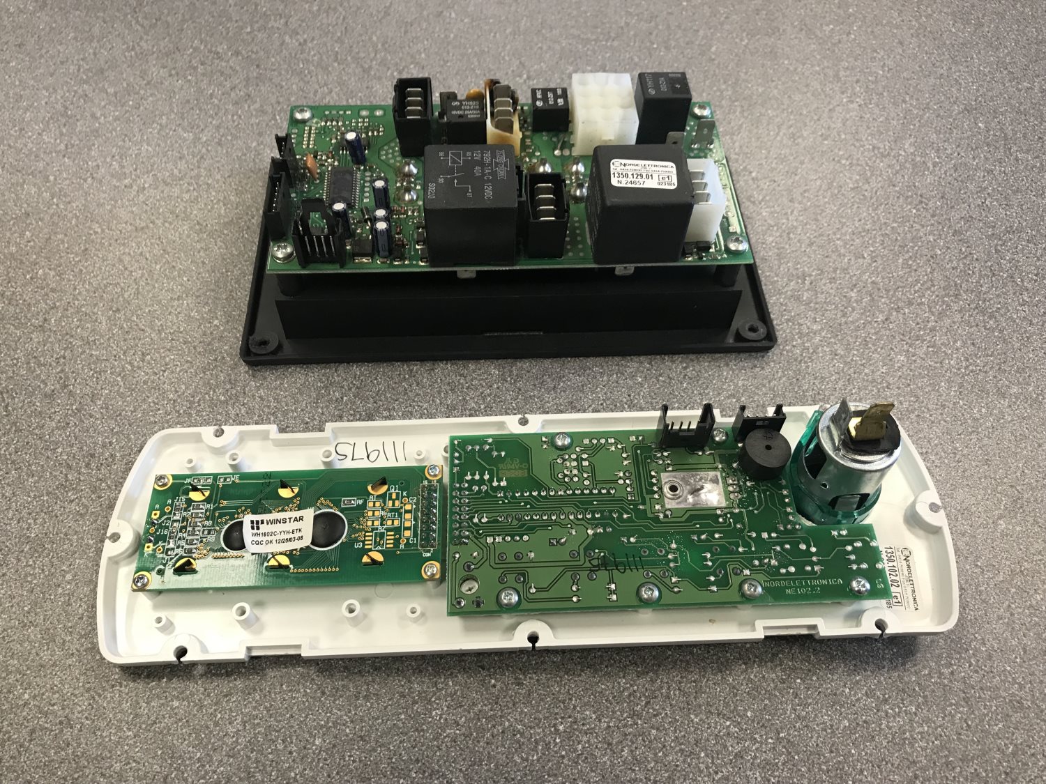Nordelettronica NE129 Fuseboard & NE102 Control Panel