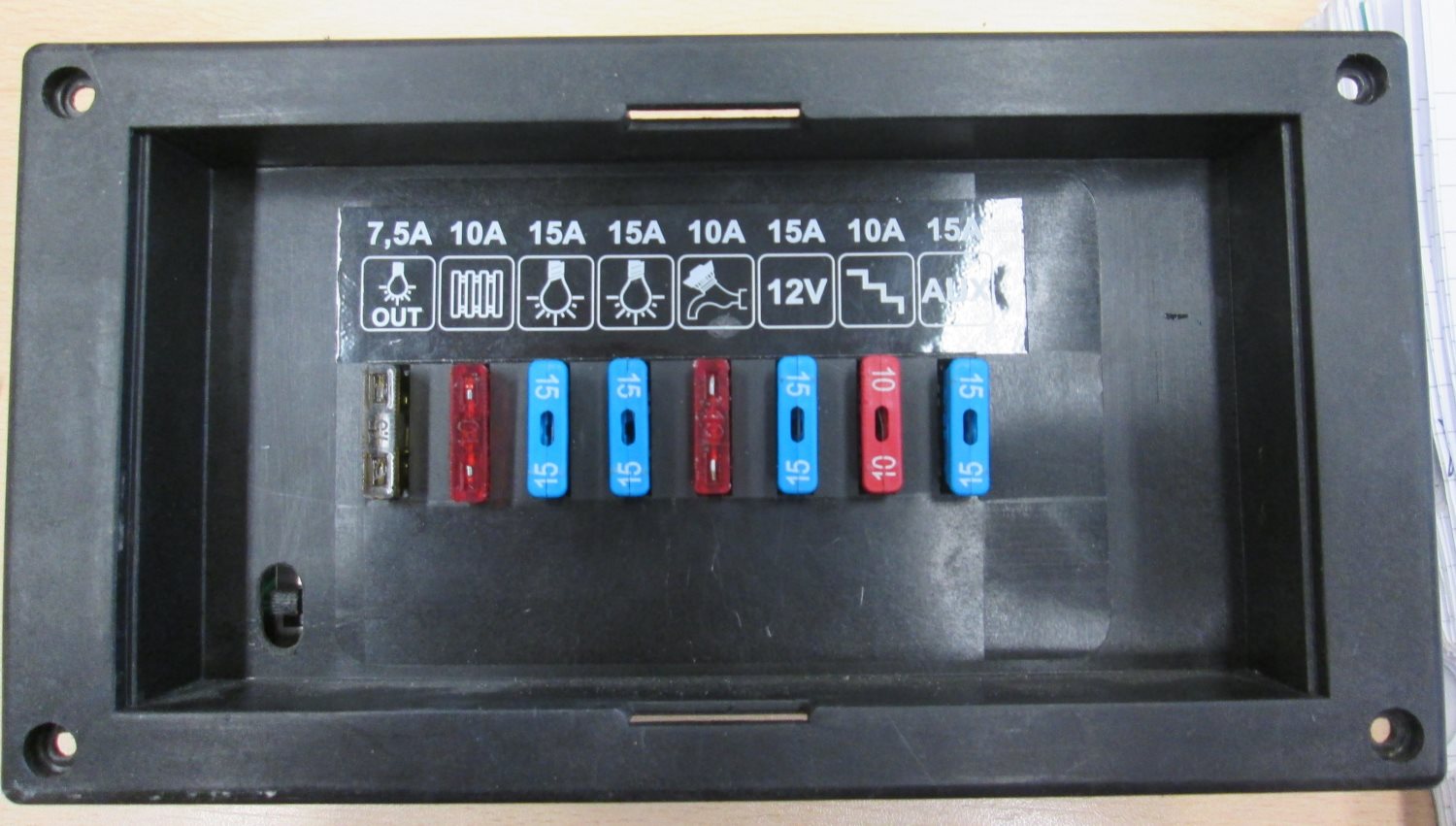 Nordelettronica NE133 Fuseboard & NE144 Control Panel