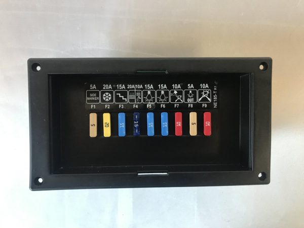 Nordelettronica NE185.01 (1551.185.01) Fuseboard & NE150 (1551.150.01) Control Panel - Image 2